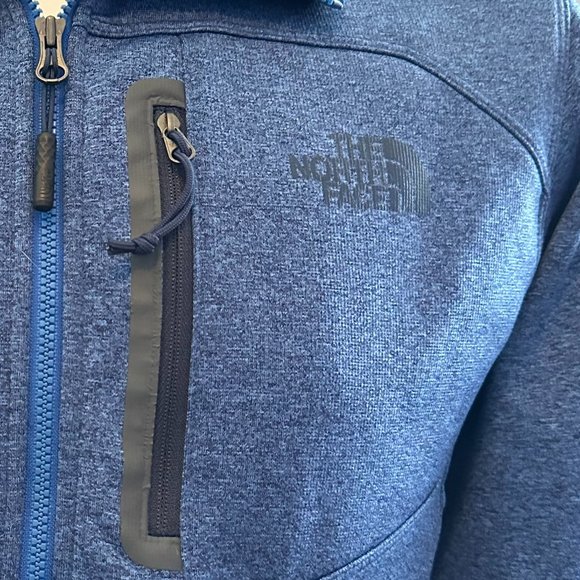 The North Face Men's Canyonlands Tall Fleece Half Zip Pullover Blue Size Small - Picture 4 of 16